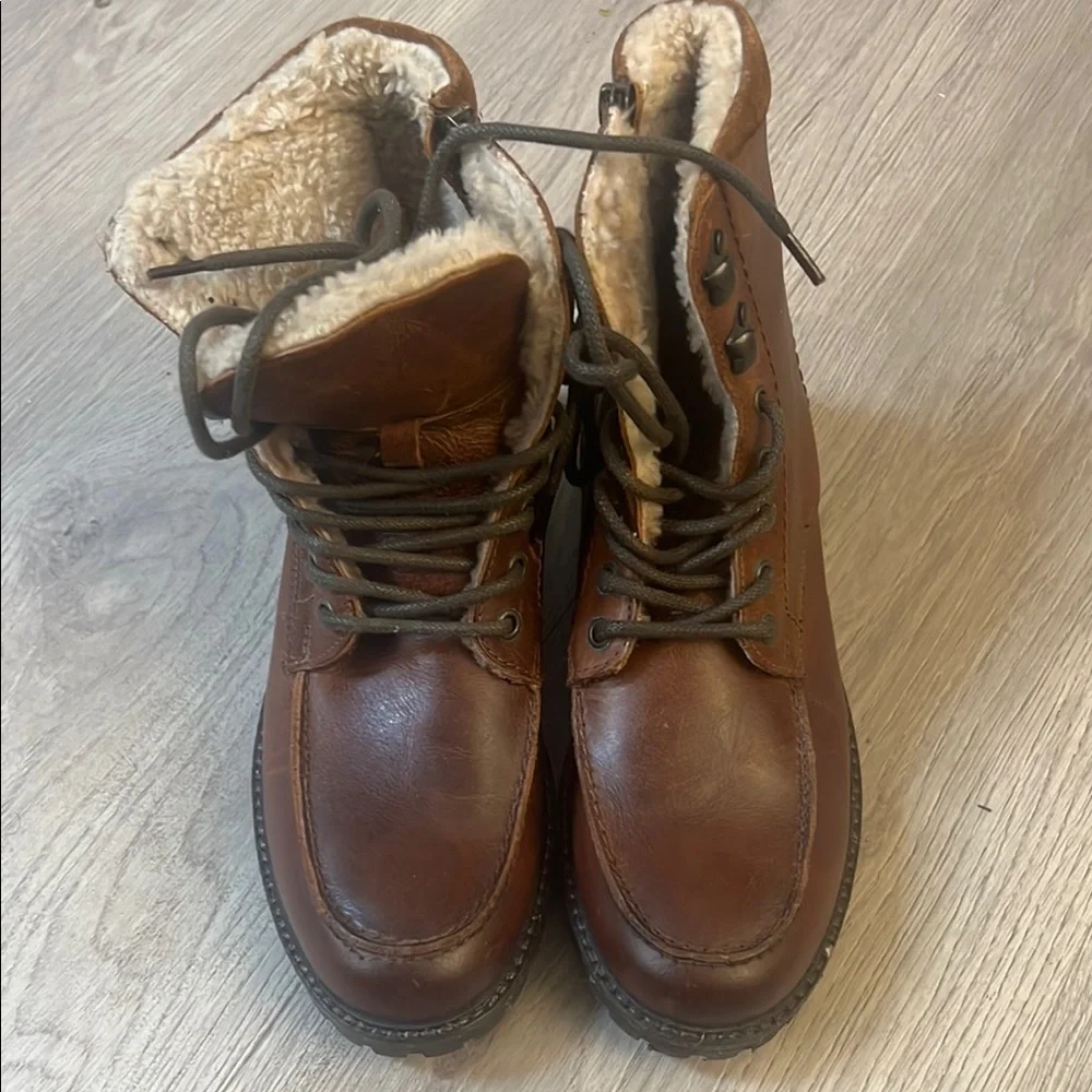 Crown Vintage - Men's Brown Leather Boots - NWOT